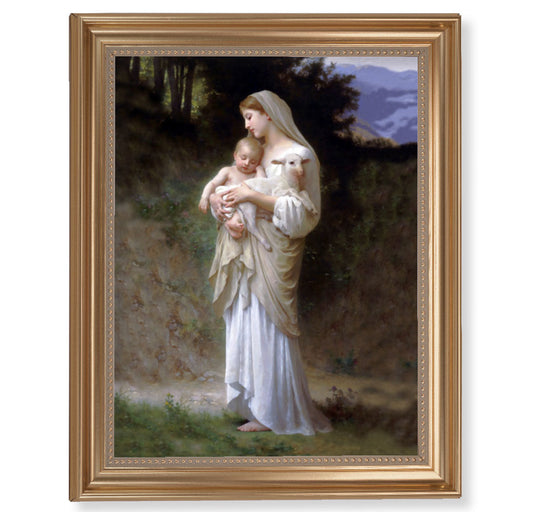 Divine Innocence Picture Framed Wall Art Decor Extra Large