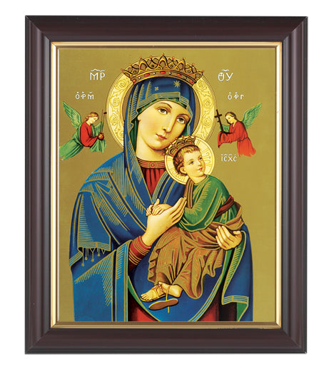 Our Lady of Perpetual Help Picture Framed Wall Art Decor