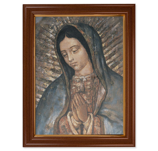 Our Lady of Guadalupe Picture Framed Canvas Wall Art Decor