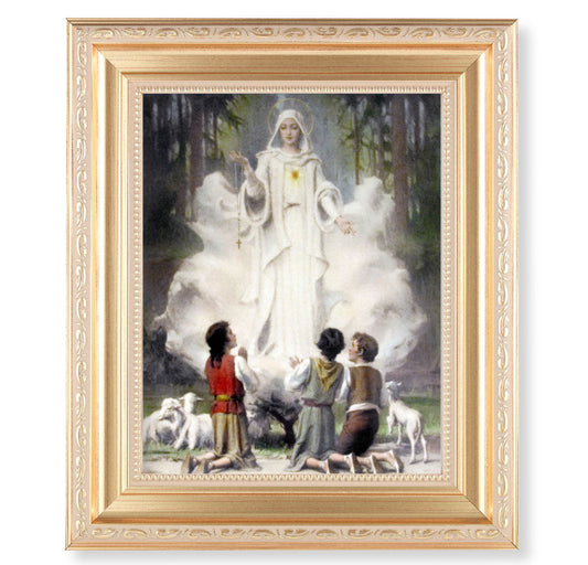 Our Lady of Fatima Picture Framed Wall Art Decor Large