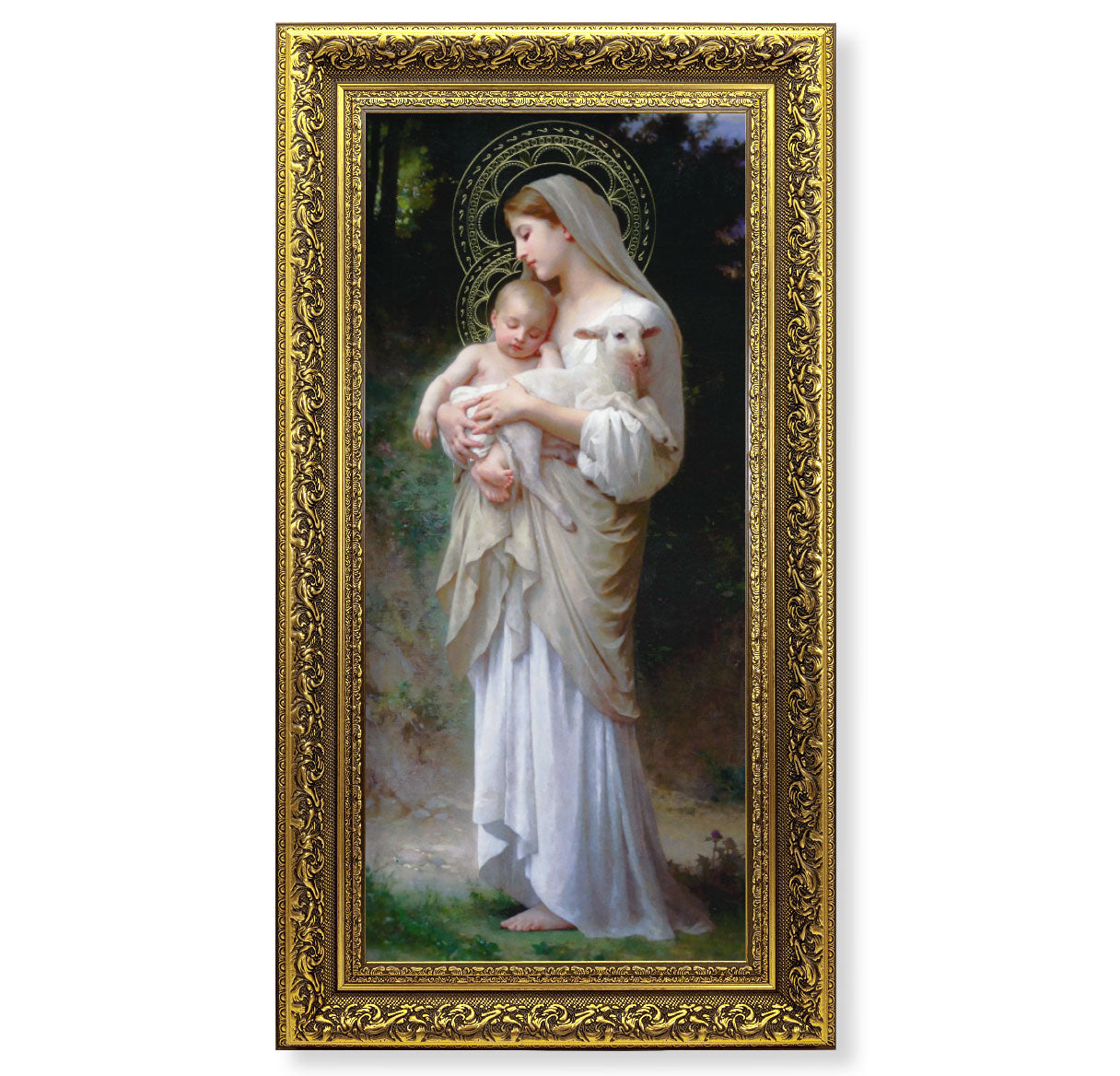 Divine Innocence Picture Framed Wall Art Decor Large