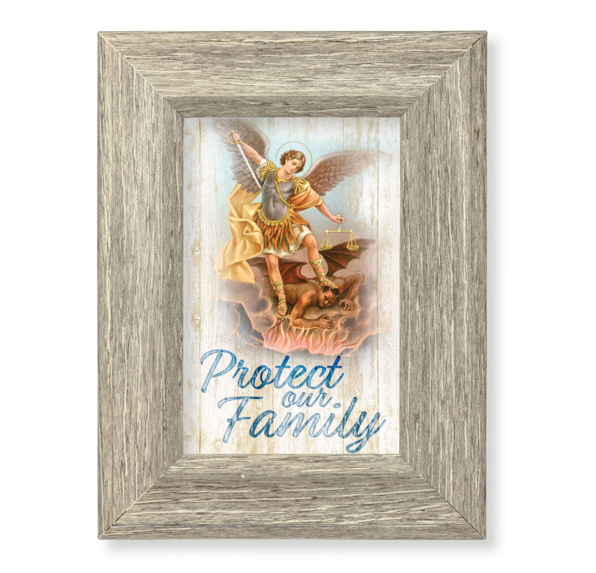 St. Michael House Blessing Picture Framed Wall Art Decor