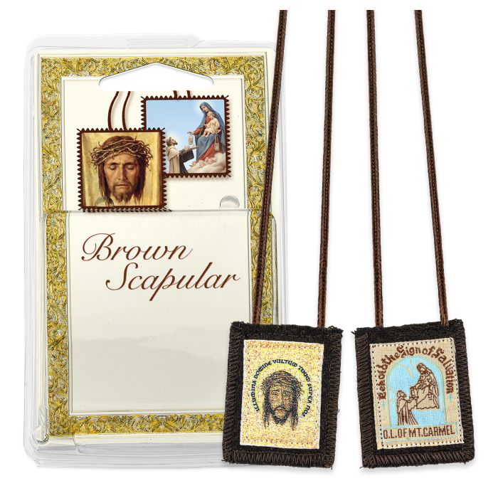 Holy Face of Jesus and Our Lady of Mt. Carmel Scapular