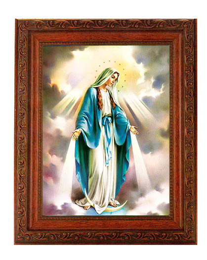 Our Lady of Grace Picture Framed Wall Art Decor Large
