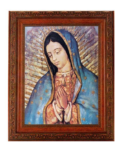 Our Lady of Guadalupe Picture Framed Wall Art Decor Large