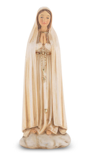 Small Catholic 4" Our Lady of Fatima Resin Statue Gift