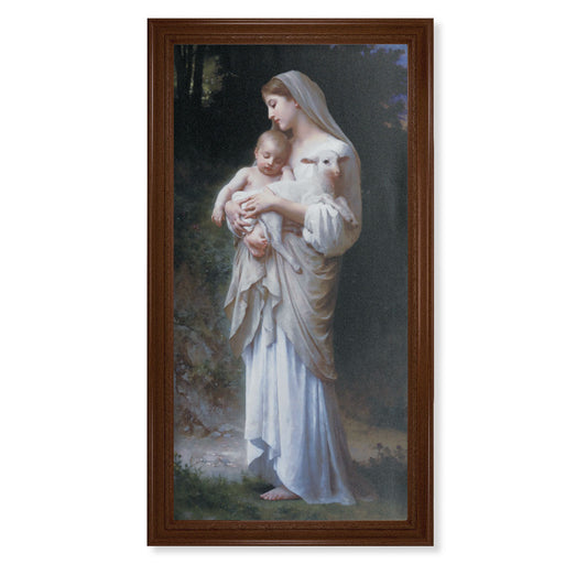 Divine Innocence Picture Framed Wall Art Decor Extra Large