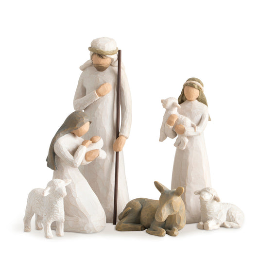 Willow Tree Nativity Figurine Set for Timeless Holiday Decor