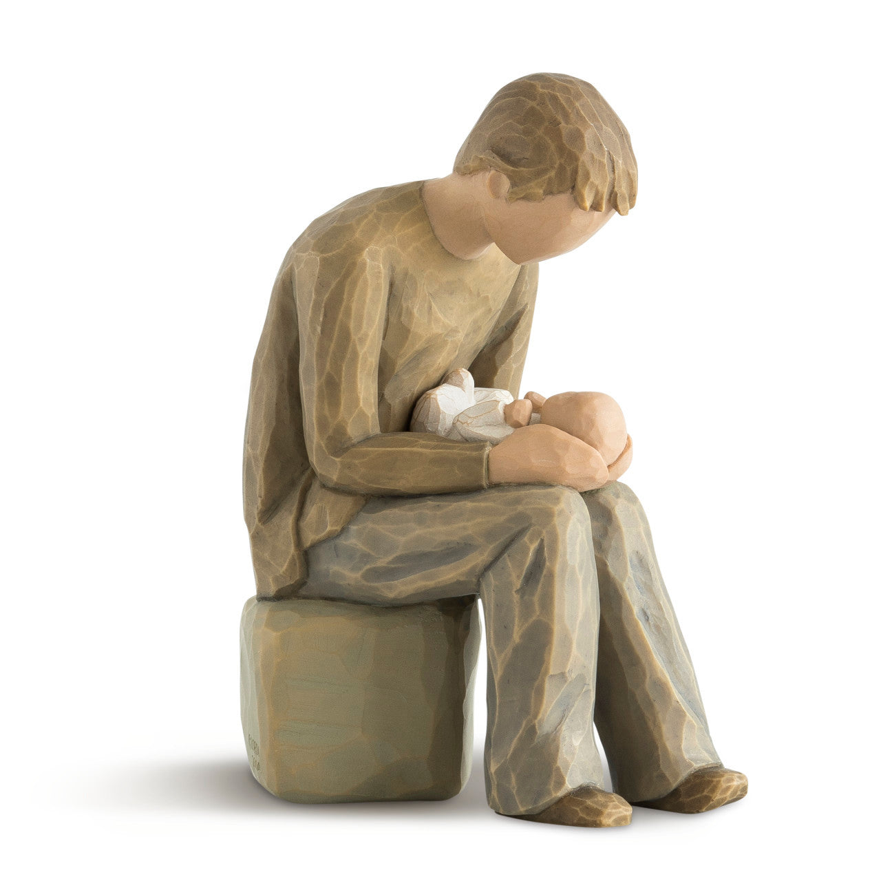 Willow Tree New Dad Figurine for Celebrating Parenthood