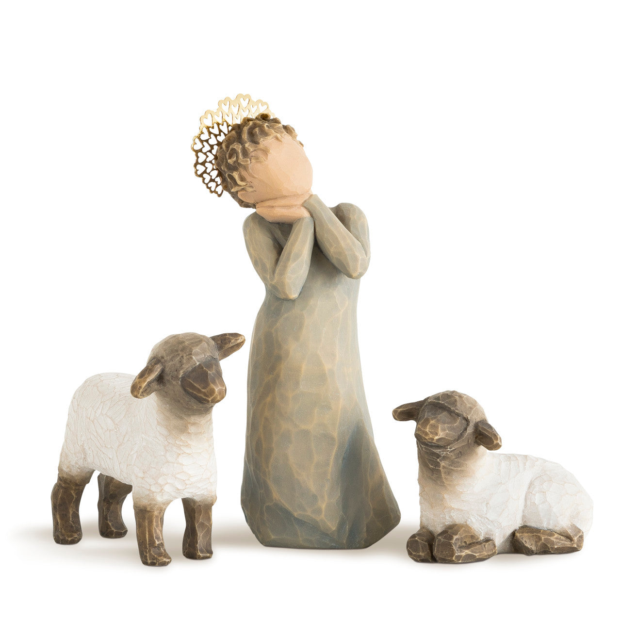 Willow Tree Little Shepherdess Figurine for Nativity Set