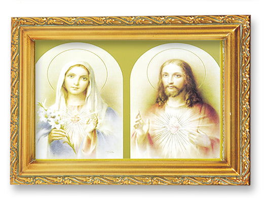 The Sacred Hearts Picture Framed Wall Art Decor Small