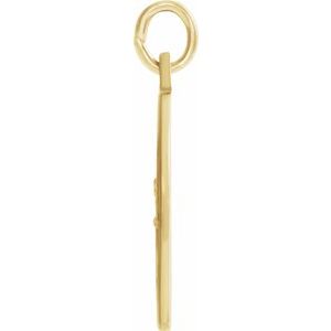 Extel Medium 14K Yellow Gold St. Christopher Medal Charm