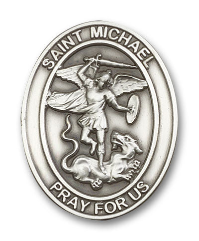 St. Michael Auto Sun Visor Clip for Car Truck Driver