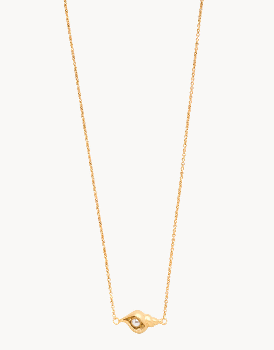 Spartina Sea La Vie Listen Necklace with Shell Charm