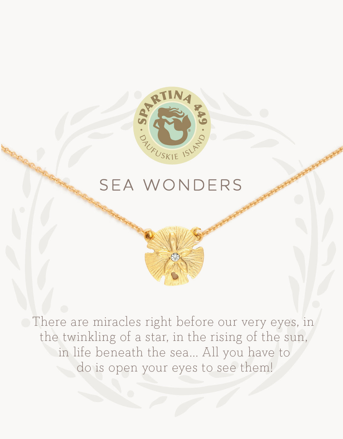Spartina Sea La Vie Necklace Sea Wonders/Sand Dollar