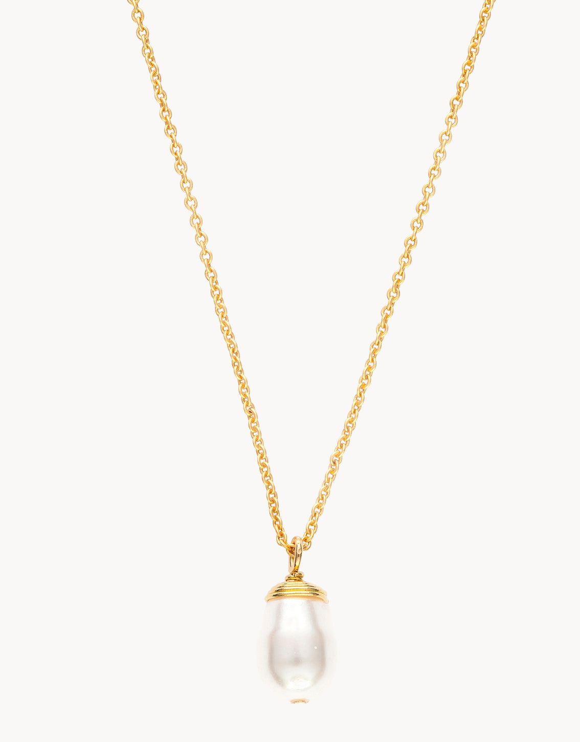 Spartina Sea La Vie Find Peace Necklace with Pearl Charm