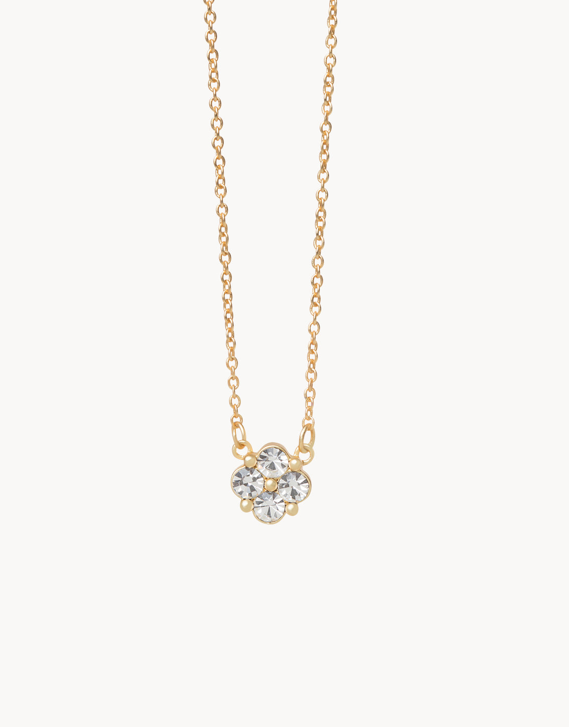 Spartina Sea La Vie Necklace Blessed Crystal Clover