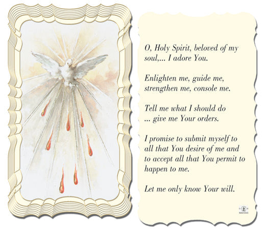 O Holy Spirit-Confirmation Catholic Prayer Holy Card Pack of 50