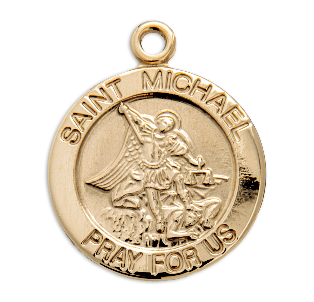St. Michael Medal Front
