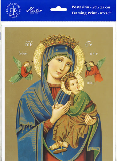 Our Lady of Perpetual Help Framing Print Wall Art Decor Set of 3