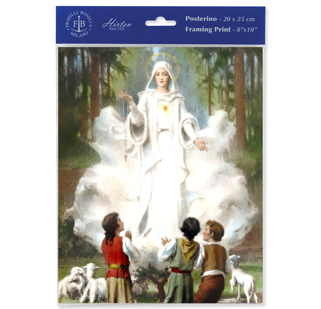Our Lady of Fatima Framing Print, Medium Print Only