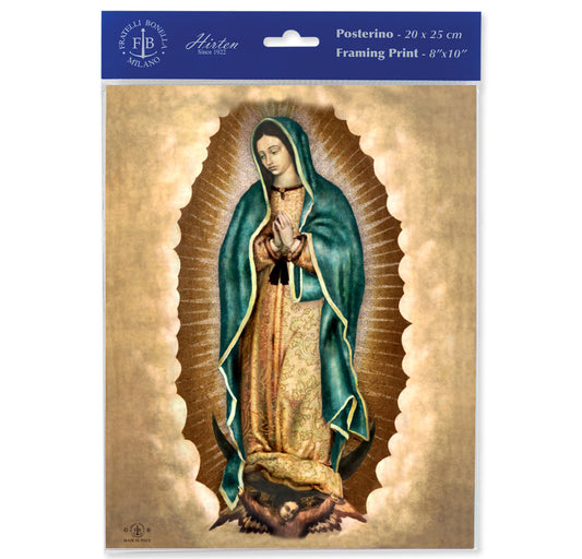 Our Lady of Guadalupe Framing Print Medium Print Only 8x10