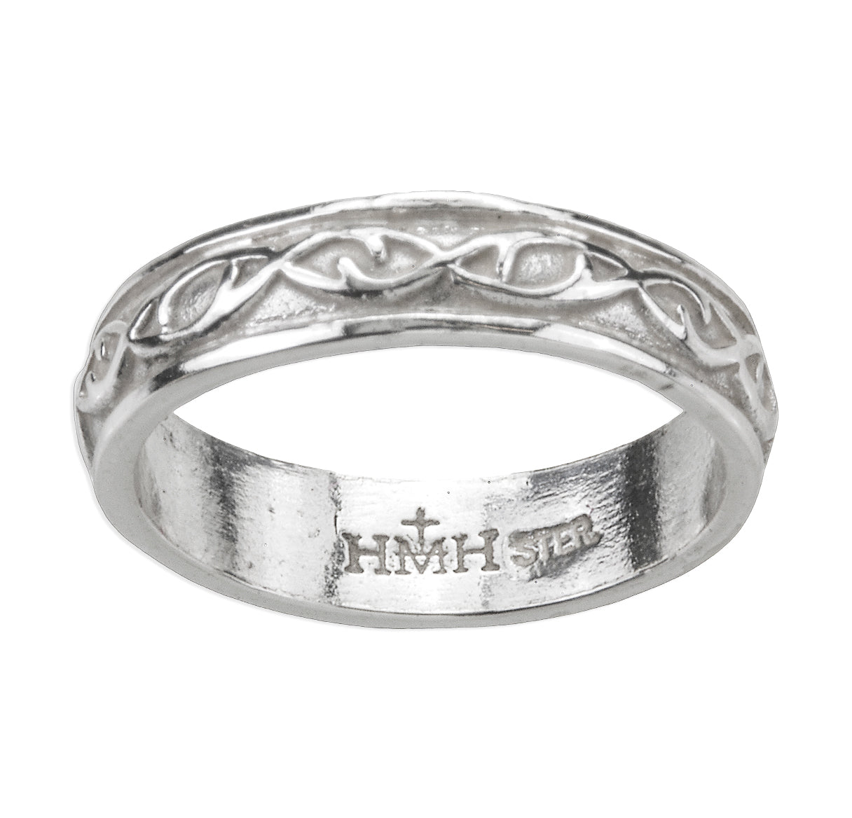 Sterling Silver Crown of Thorns Ring