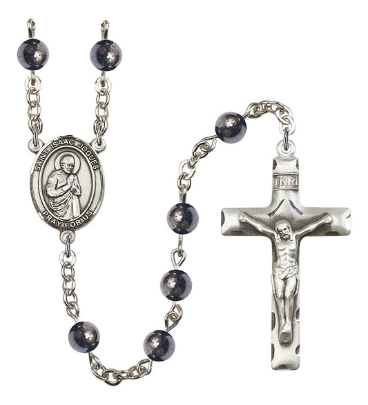 Extel Saint Isaac Jogues Catholic Rosary Beads for Men