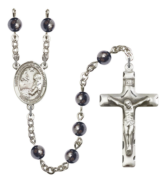 Extel Saint Catherine of Bologna Catholic Rosary Beads for Men