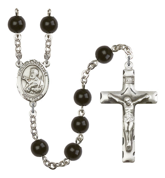 Extel Saint Francis Xavier Catholic Rosary Beads for Men