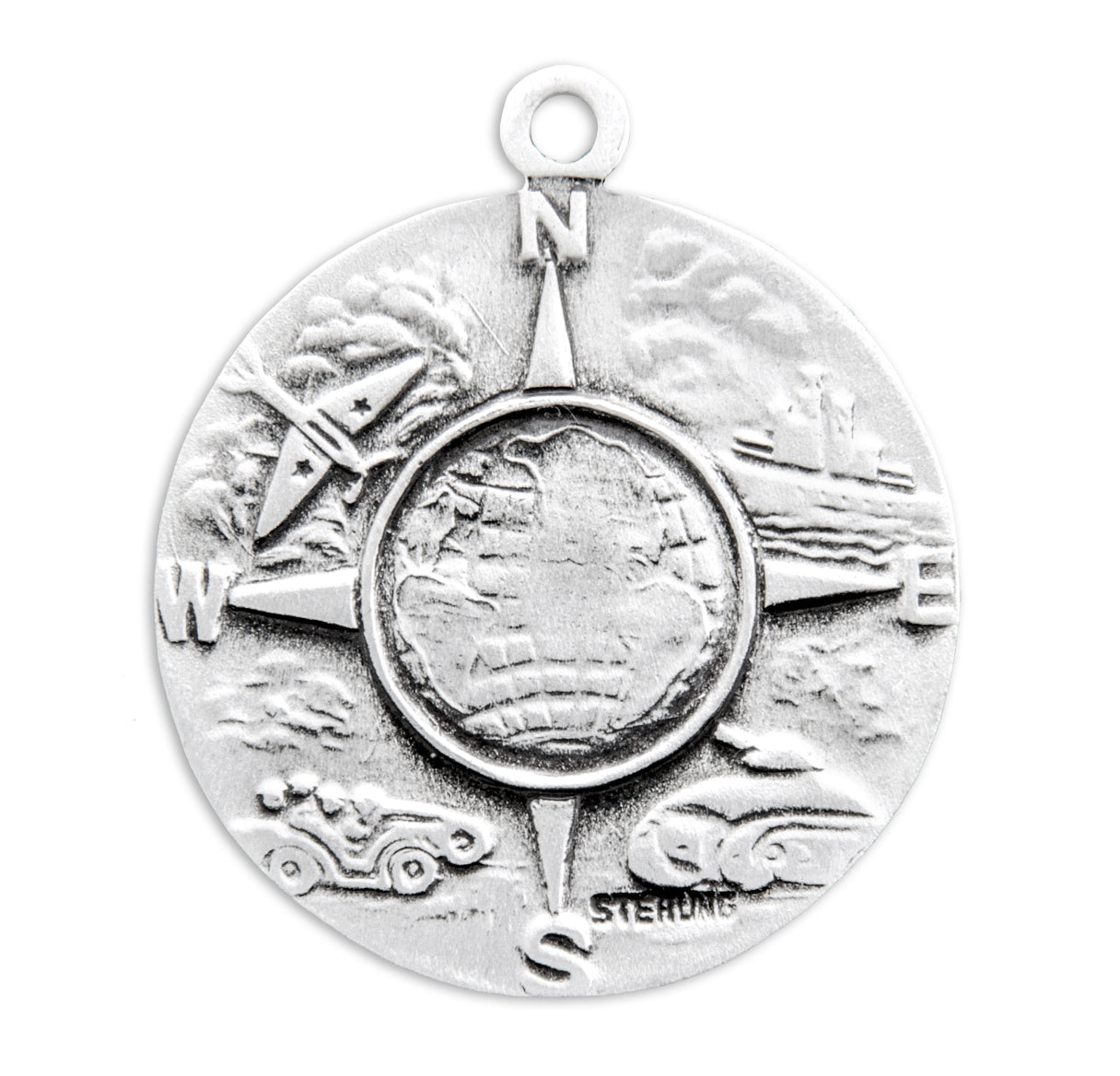 St. Christopher Medal Back