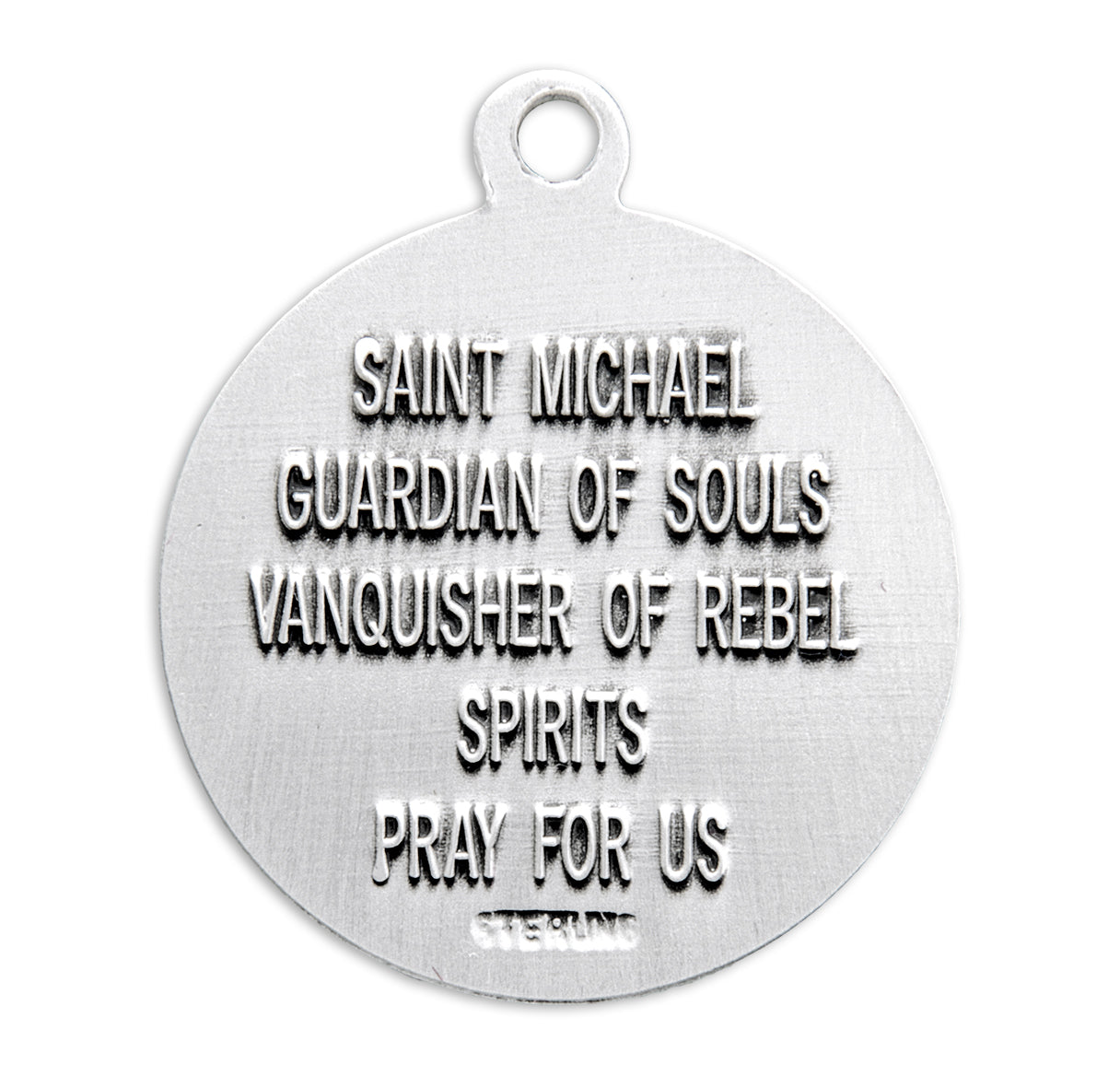 St. Michael Medal Back