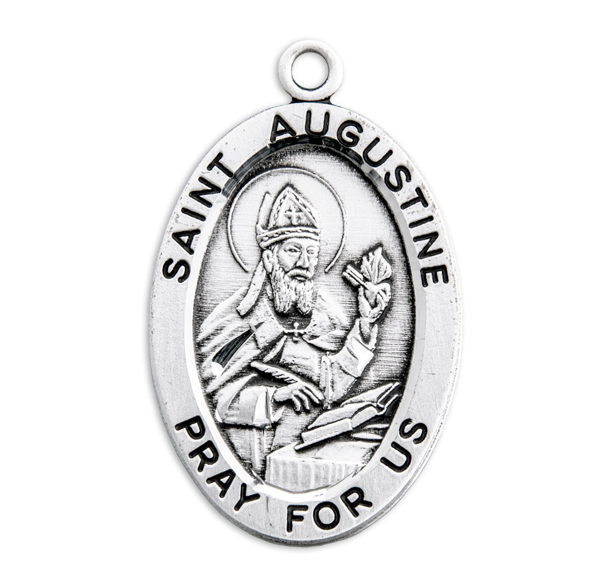 St. Augustine Medal Front