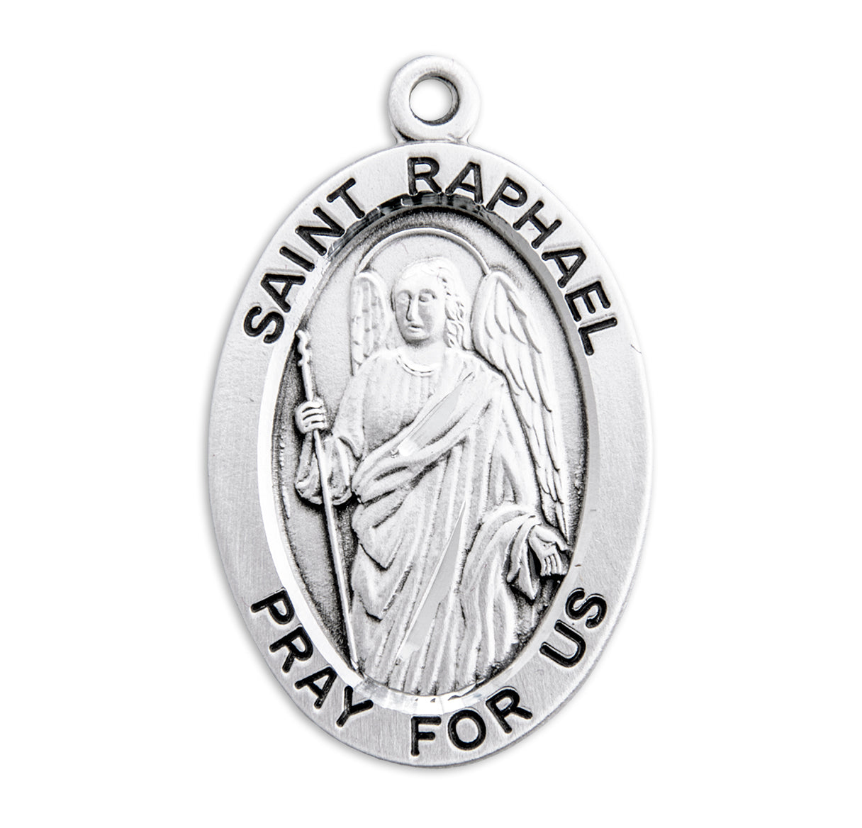 St. Raphael Medal Front