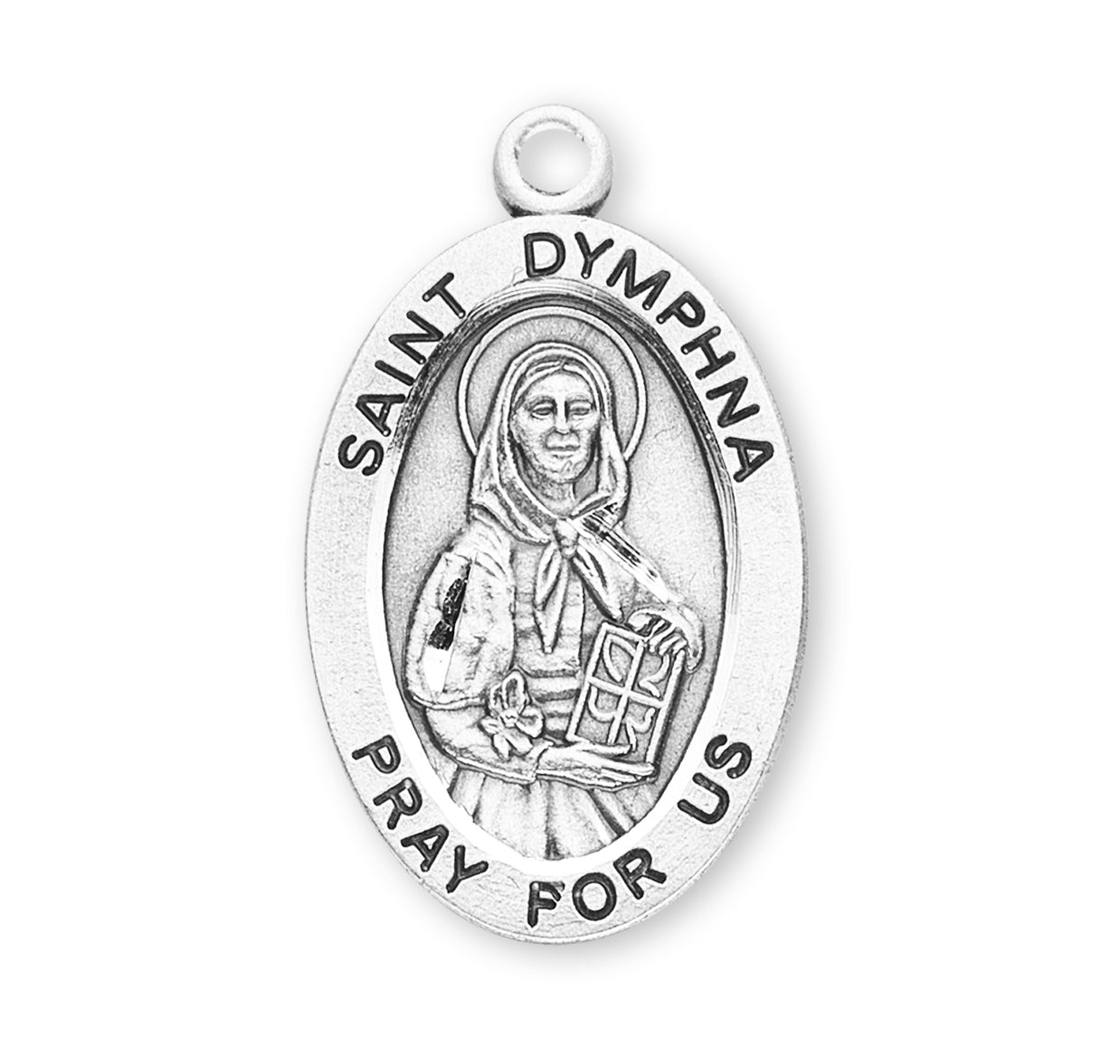 St. Dymphna Medal Front