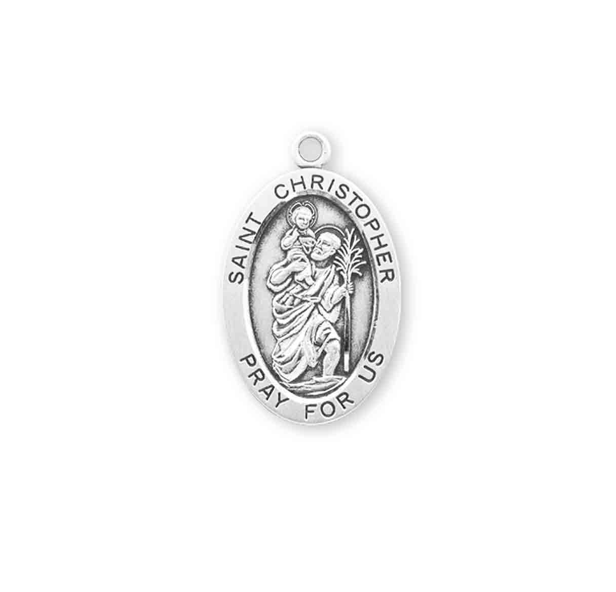 St. Christopher Medal Front