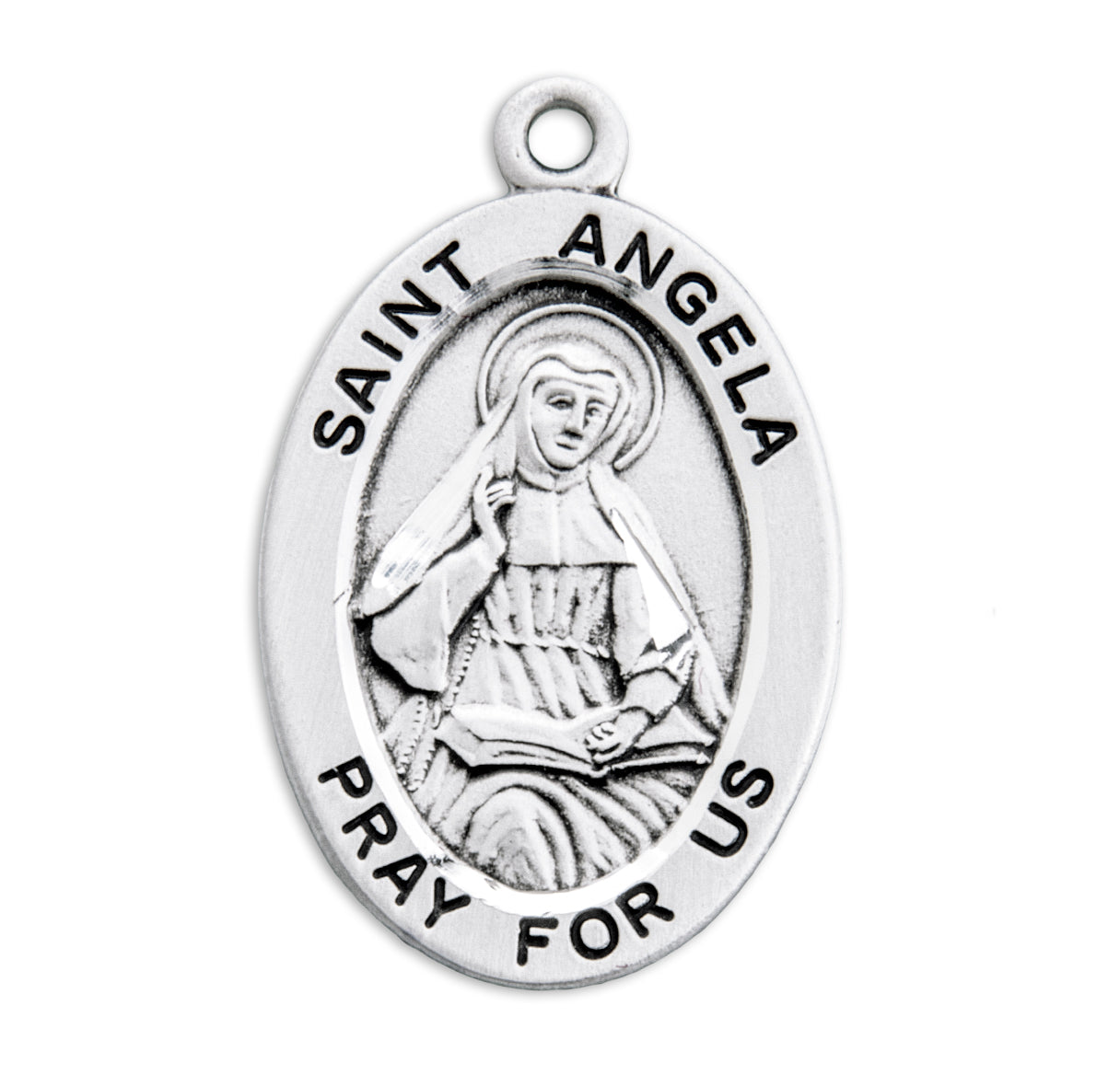 St. Angela Medal Front