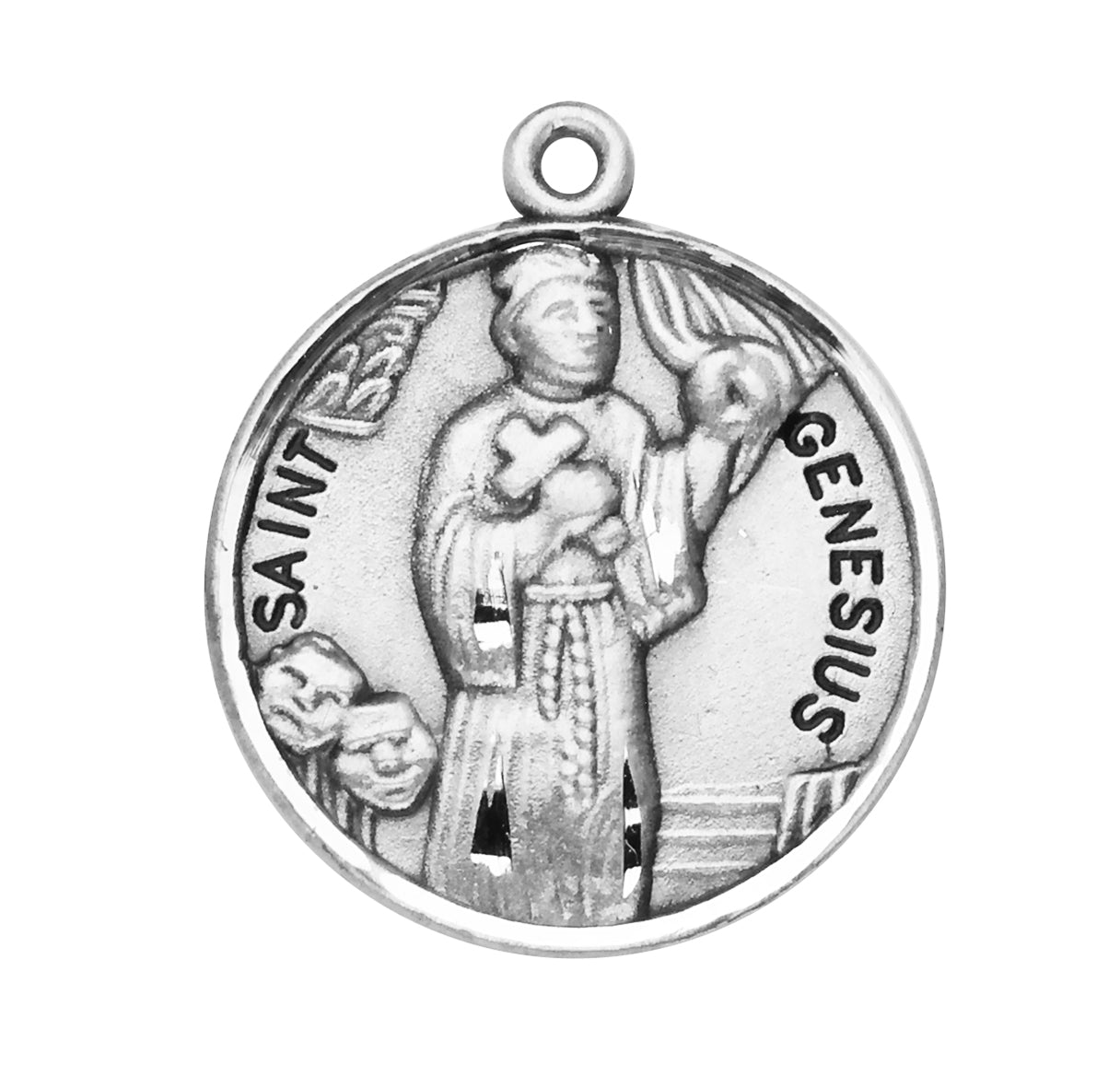 St. Genesius Medal Front