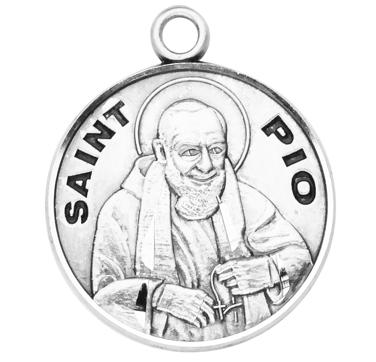 St. Pio Medal Front