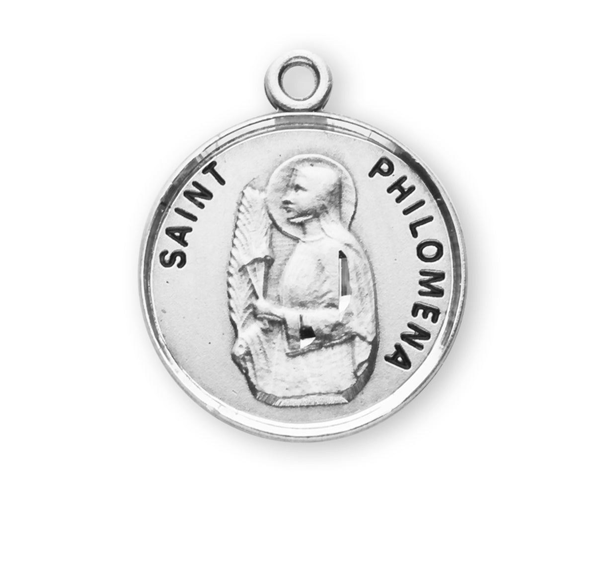 St. Philomena Medal Front
