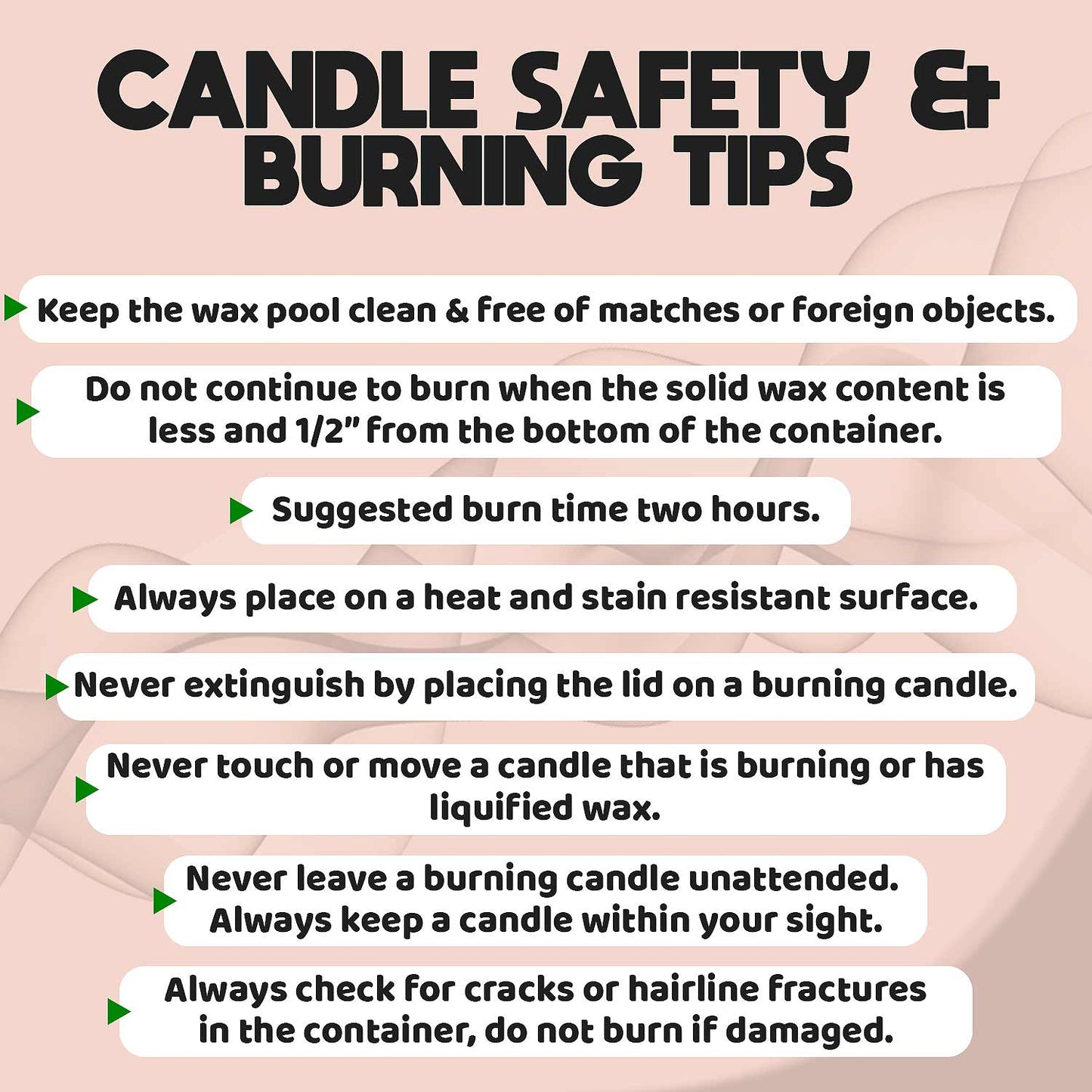 Candle Safety Tips