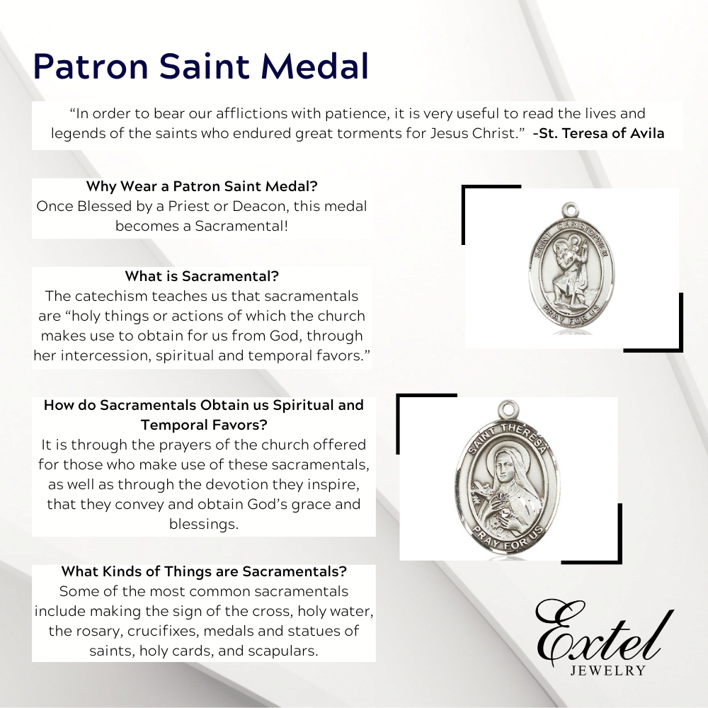 Why Wear A Patron Saint Medal