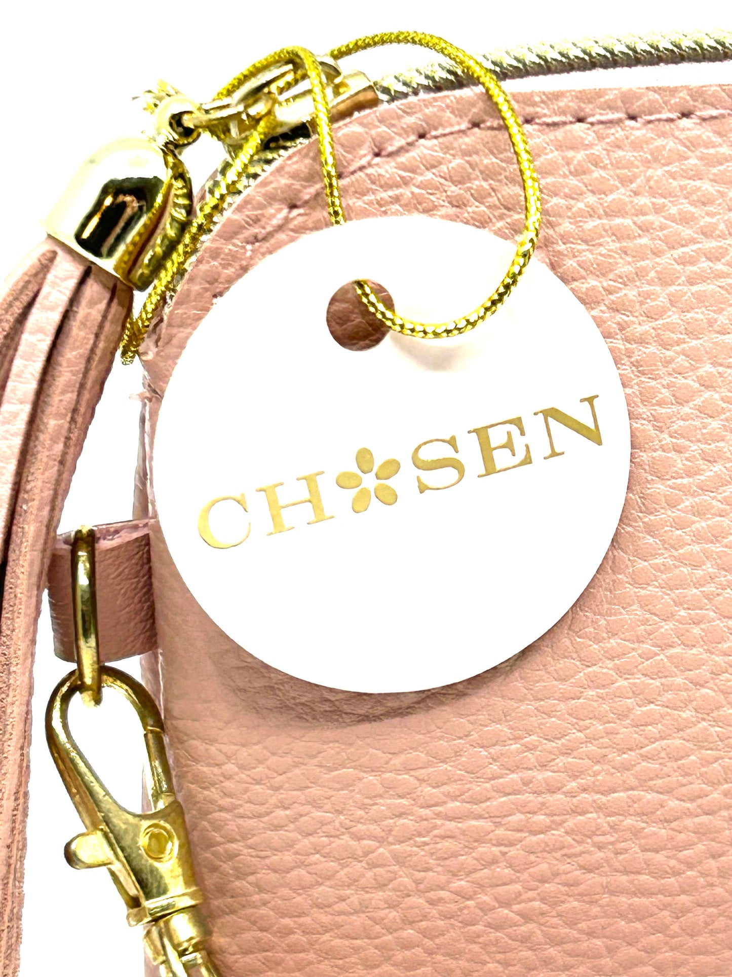 Chosen Personalized Name Claire Wristlet Purse for Women