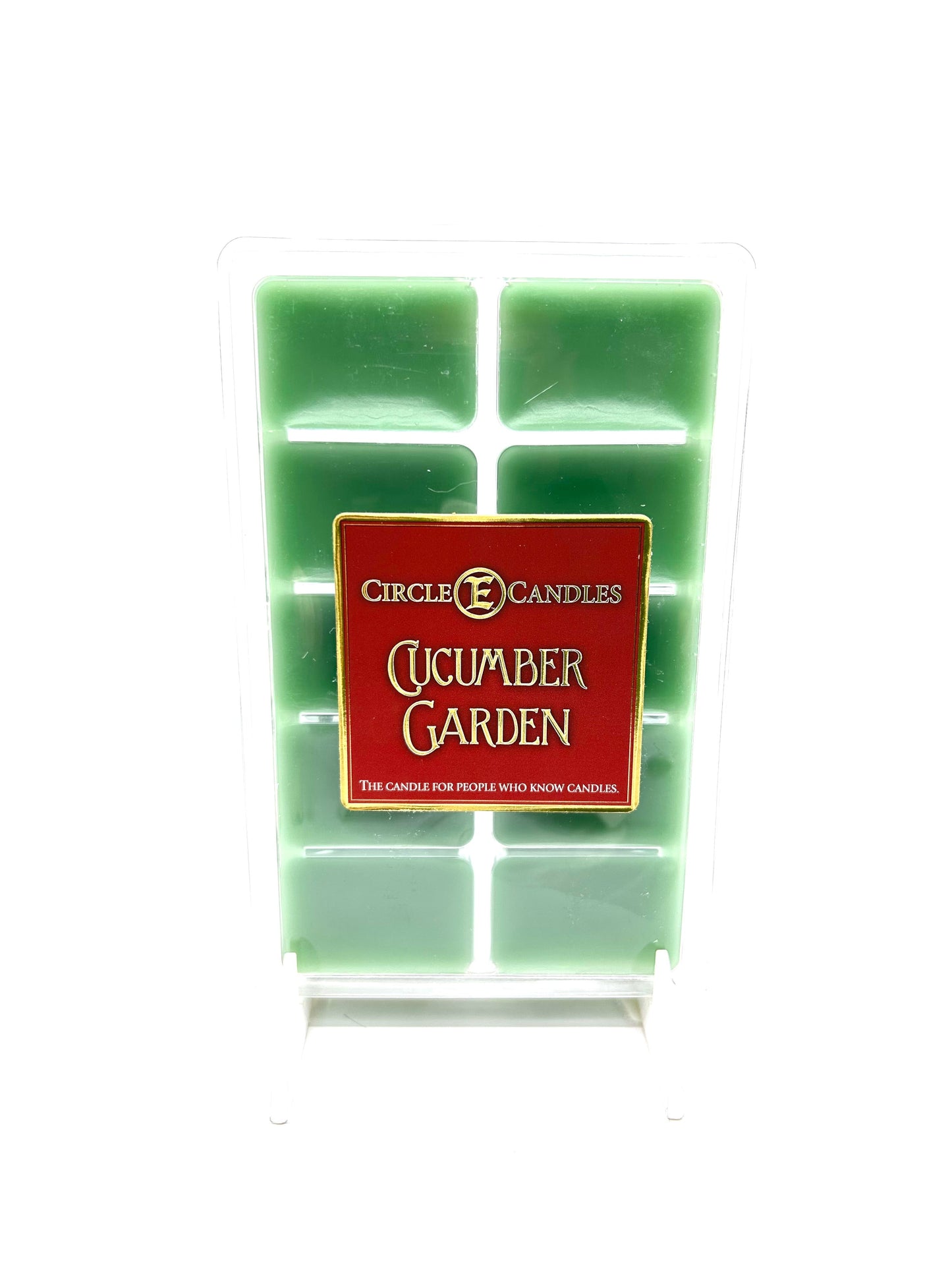 Circle E Candles Wax Melt Tart Cucumber Garden Scent 10 Tarts