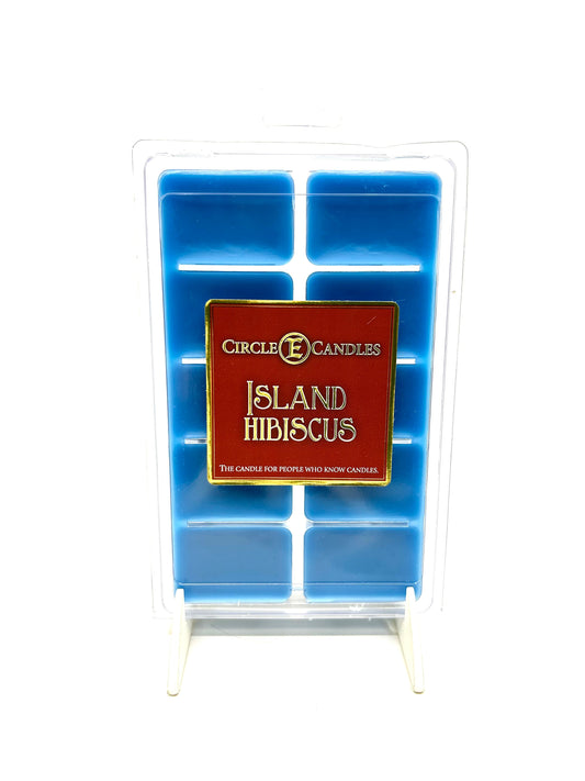 Circle E Candles Wax Melt Tart, Island Hibiscus Scent 10 Tarts
