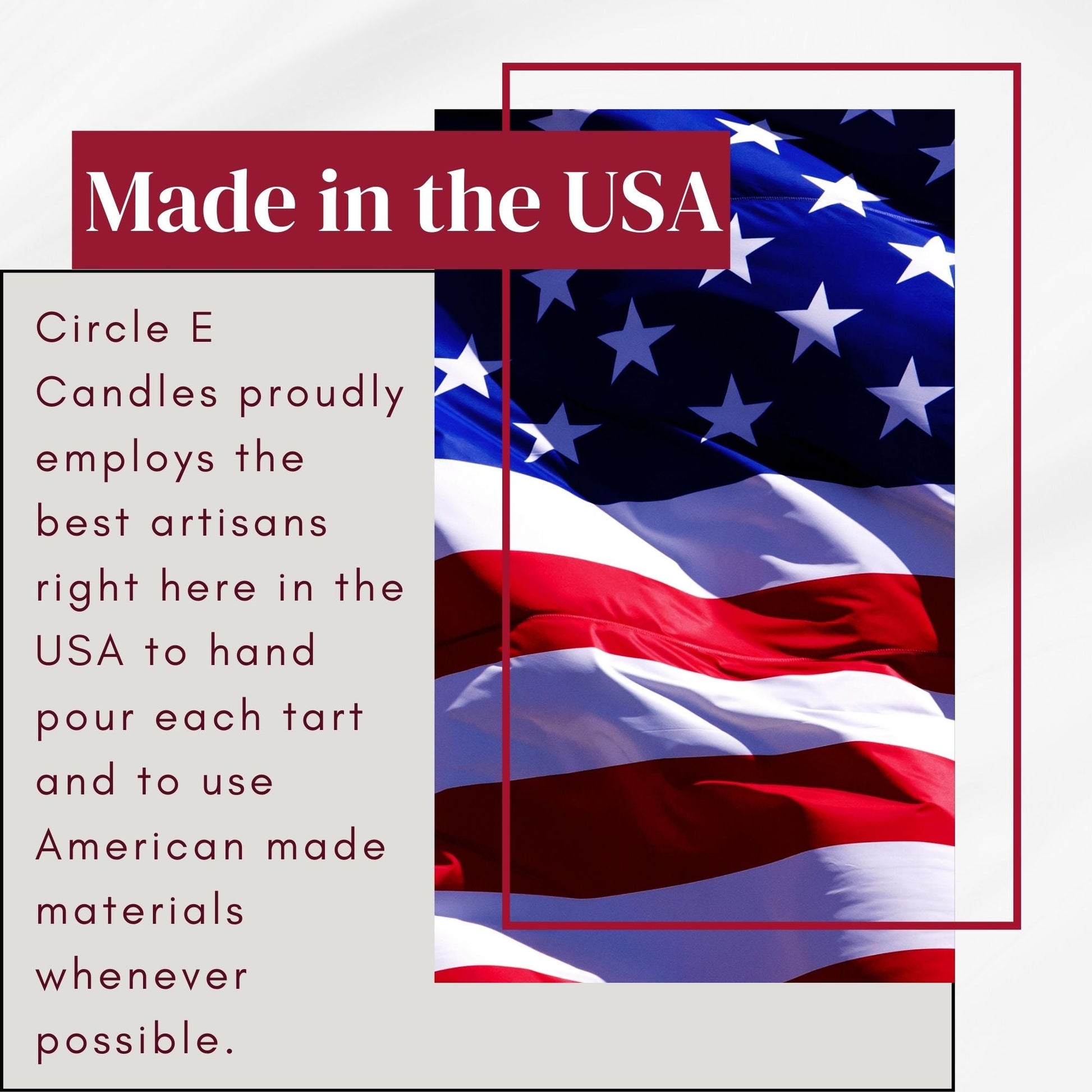 Circle E Candles Made in USA