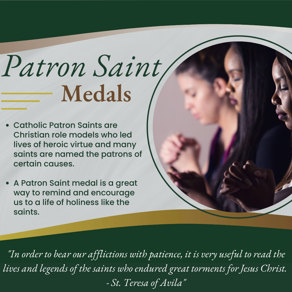 Small Oval St. Gabriel Passionist Silver Oxidized Medal Charm, Pack of 5 Medals