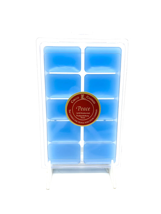 Circle E Candles Wax Melt Tart, Peace Scent, 10 Pack