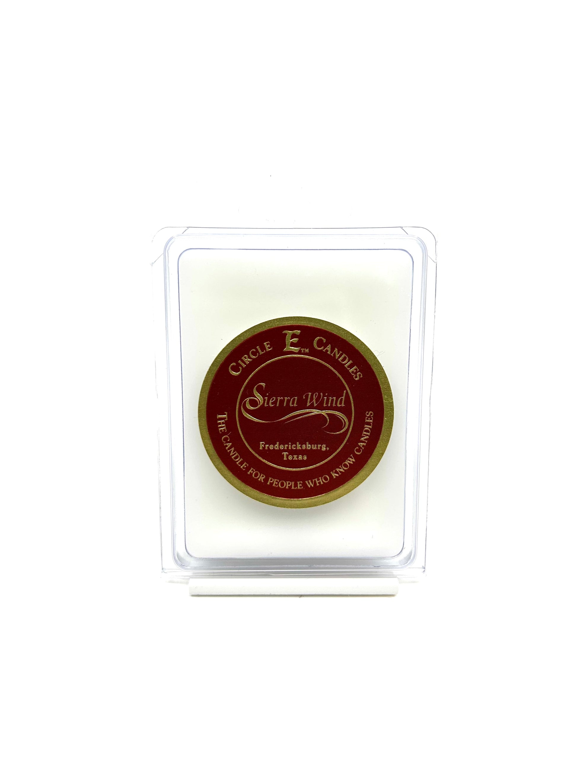 Circle E Candles Wax Melt Tart, Sierra Wind Scent, Pack of 6 Tarts, Extra Small Size 3oz
