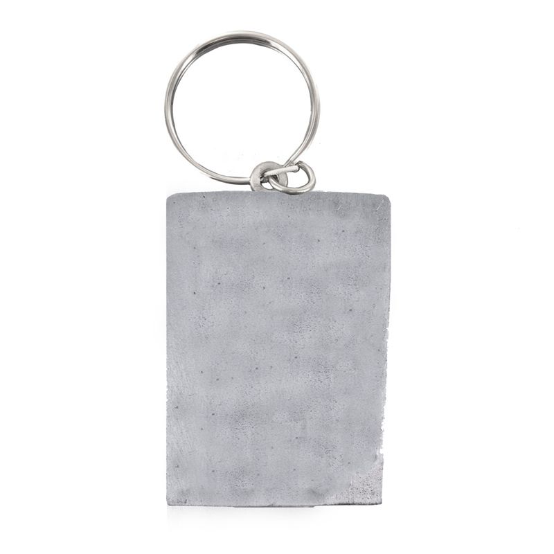 Extel Pewter Footprints in the Sand Faith Key Chain